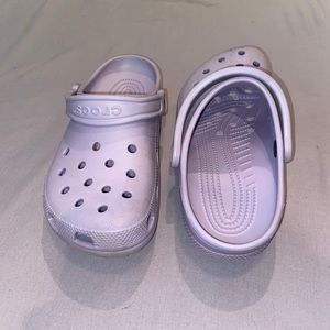 Womens Lavender Crocs